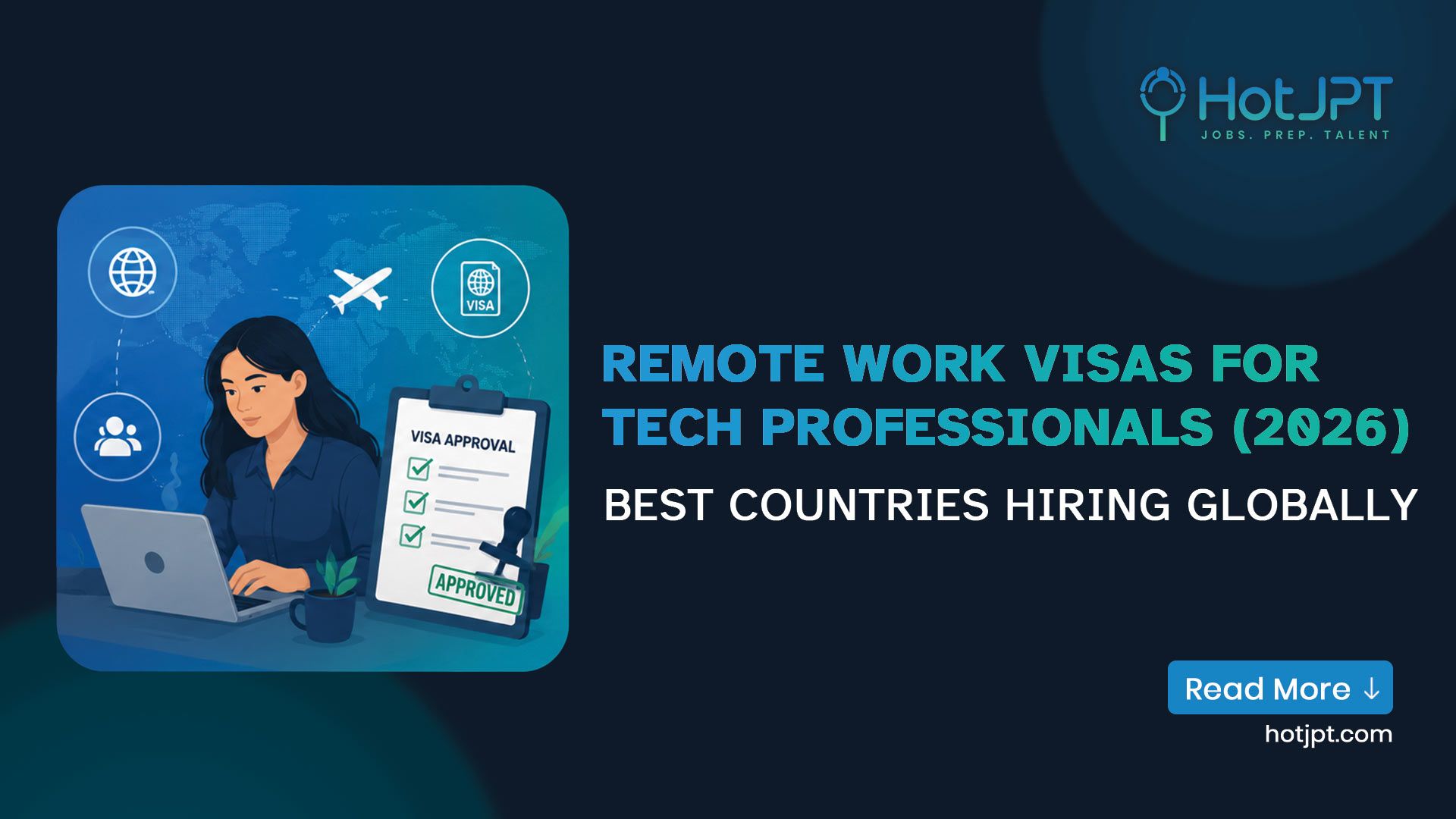 Remote Work Visas for Tech Professionals (2026): Best Countries Hiring Globally Remote work visas for tech professionals 2026 - best countries hiring globally