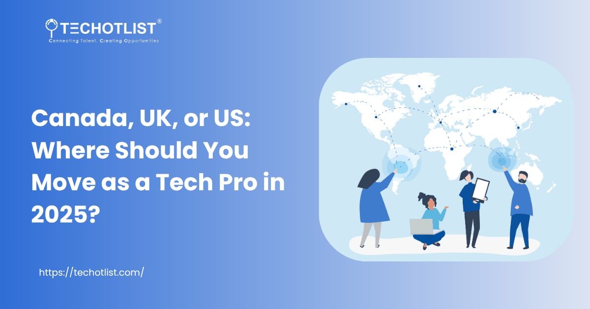 Canada, USA and UK: Best Country for Tech Jobs in 2025