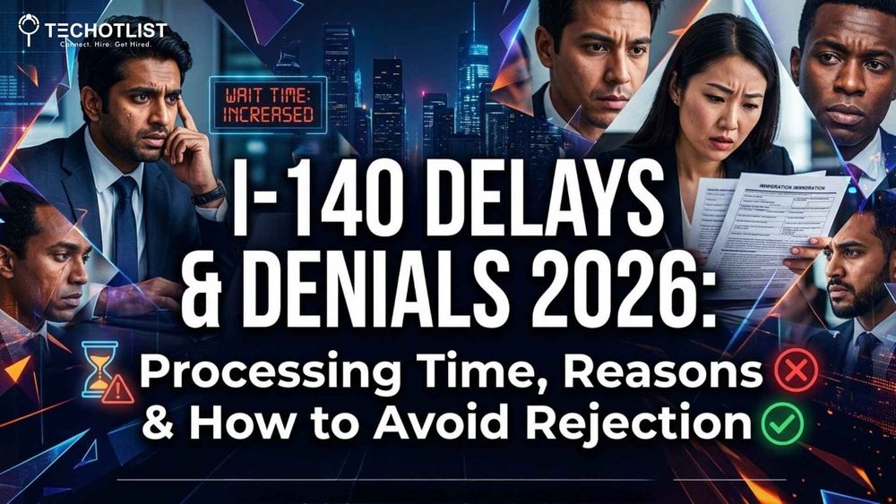 I-140 Delays & Denials 2026: Processing Time, Reasons & How to Avoid Rejection I-140 delays and denials 2026 processing time reasons and tips to avoid rejection in green card application