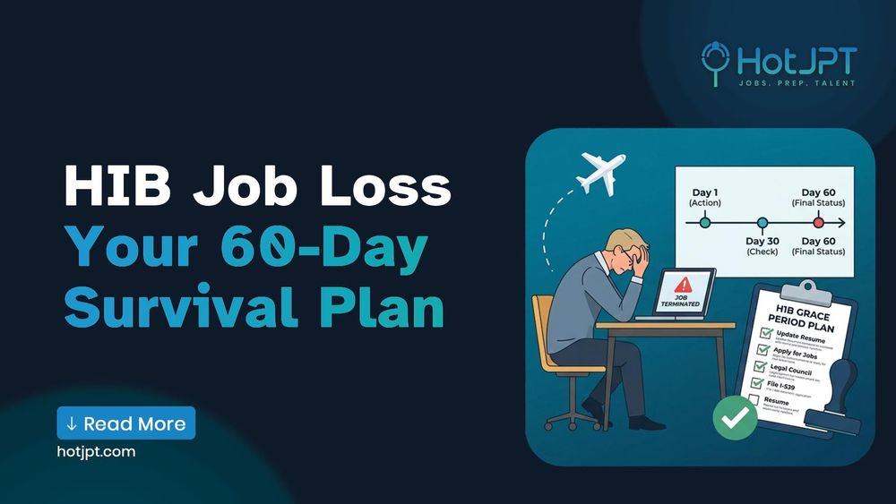 H1B Job Loss: 60-Day Survival Plan H1B Job Loss: 60-Day Survival Plan