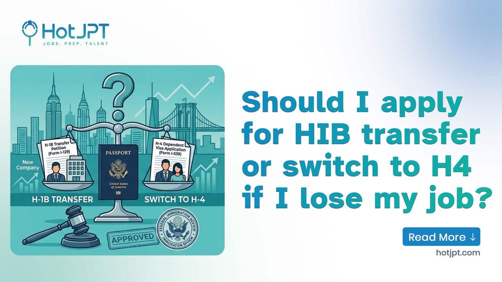 Should I apply for H1B transfer or switch to H4 if I lose my job in 2026